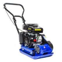 Hyundai 50kg, 32cm, 78.5cc Petrol Plate Compactor / Wacker Plate With Wheel Kit And Paving Pad : Hycp5030