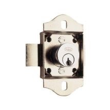 Cerradura para armario con cilindro estándar de latón – 102 mm x 25 mm – AGA