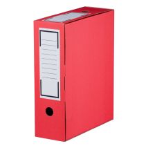 Sbp - 20 X Archiv-ablagebox, 315x96x260mm, Wiederverschließbar, Rot