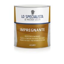 Lo Specialista – Impregnante protettivo a cera all’acqua Douglas 0,75L – 14 MQ/L – Interno/Esterno