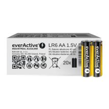 Pilas Alcalinas Industriales Everactive Aa/lr6, 40 Unidades