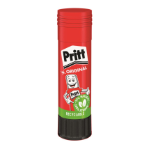 Colla stick Pritt 22 g - 90% ingredienti naturali, lavabile a 20 °C - 4 pz.