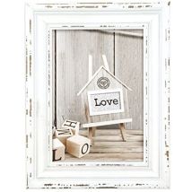 Zep Sy968 W Fotorahmen Aus Holz 15 X 20 Cm Rivoli White Holz Weiß, Beige 24 X 19 X 1, 8 Cm