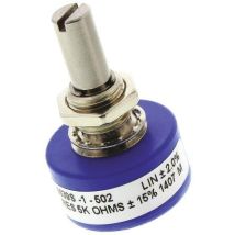 Potentiometer Linear 5k 1w 2% Welle 6,35mm Single-turn Bourns