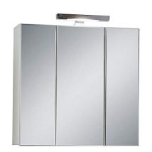 Fmd - 13casa - Ibis B3 - Specchio Contenitore. Dim: 70x19x69 H Cm. Col: Bianco. Mat: Nobilitato.