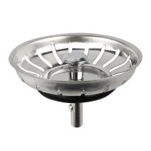 Tapón rejilla válvula cesta fregadera acero inoxidable 80 mm x 55 mm – ARTIC