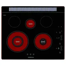 Plaque De Cuisson Vitrokitchen 401tgna 5 Zones Gaz 5600 W