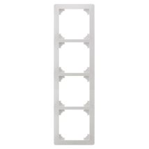 Quadruple Plaque De Finition - Blanc Orys Zenitech