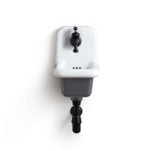 Lavabo Escuela De Cerámica Esmaltada - 26 Cm True Colors - Gris Oscuro (grigio Scuro 7012)