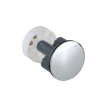 Cgs - Tapón De Repuesto Universal Para Desagüe Con Tapón Pop-up De Color Cromado T007l.01 Cromo