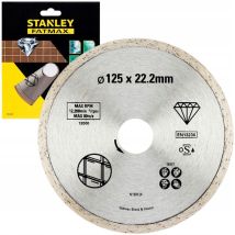 Disco Diamantado Continuo 125 Mm - Cortes Finos En Azulejos Y Baldosas. Stanley Sta38007-xj