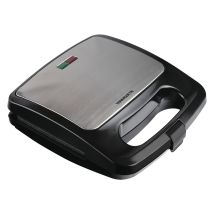 Tostadora Termozeta 750W – Placas antiadherentes – Temperatura regulada – Mango termoaislado – 26x26x11 cm