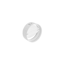 Giunto Per Tubi Tondi In Abs Con Valvola A Farf. Misura: Diam. 100 Mm