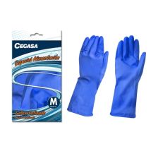 Cegasa Guanti In Lattice Taglia M 7-7 1/2 -- Adatto Per La Manipolazione Di Alimenti -- Colore Blu