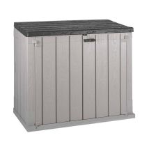 Plastmeccanica - Baule Stora Way P/int/est 2ante Grigio Talpa/antr.scuro Art.087 - Cm.129,5x74,5x111h.