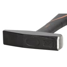 Picard Schlosserhammer BlackTec FS – 117 mm – 600 g – Fiberglas – legierter Spezialstahl – schwingungsreduziert