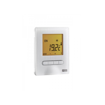 Delta Dore 6151055 Minor 12 Semi-recessed Digital Thermostat For Electric Radiant Floor Or Ceiling