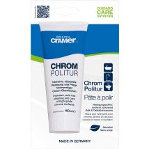 Cramer Chrom-Star Reinigungspolitur 100 ml – Hautschonend – Angenehmer Duft – 5 Jahre Haltbarkeit