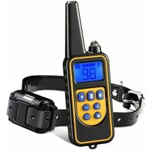 Collare Da Addestramento Per Cani Meloive Ricaricabile E Impermeabile Ip67 Con Portata Di 800 M E 99 Livelli Di Vibrazione, Scossa Elettrica E Suono.