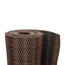 Rattan Art - Rollo De Ratán Trenzado (marrón Y Negro) 90x300 Cm