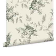 Laura Ashley - Portland Vliestapet Fern Naturel 10mx52cm