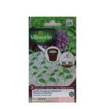 Vilmorin - 3 Biologisch Abbaubare Scheiben Albahaca Seeds (famile Culture) 10 Cm