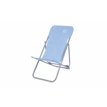 Zusammenklappbare Gartenliege - 4 Positionen O'Sun Blau - Abmessungen: 96 X 55 X 98 Cm.