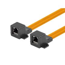 Lanberg Adapter-netzwerkanschluss, Fensterdurchführung Rj45 Cat.5e 17 Cm