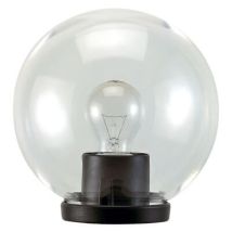 Beca - Linterna De Poste 'globo' 75w Max - Ø Cm.30 Col. Negro - Opal