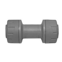 Polypipe - Polyplumb Pb022 22mm Straight Coupler Connector - Grey 10 Pack