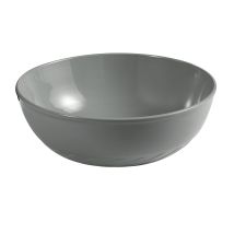 Lavabo sobre encimera Slim cem gris H. 140 – Cerámica – Diseño elegante y moderno – DM 330