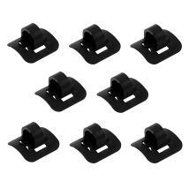 Zvd - Stück Kabel-c-clips, 21 X 20 Mm, Fahrradbremskabel-rohrführung, Aluminiumlegierungsverschluss Mit 3m-fahrradträger-kabelschnalle Zum Schalten 