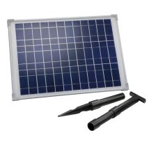 Panneau Solaire 20wc / 18v Pour Pompe 12-24v Dc