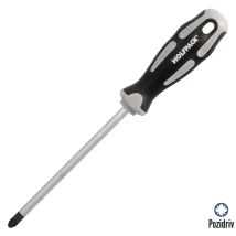 Destornillador Pozidriv Acero S2 Mango Tpr Bimaterial. Medida Pz 3 X Ø 8 X 150 Mm. Din5262.