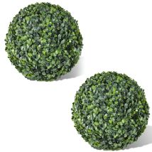 Vidaxl Artificial Boxwood Balls 2 Pcs 35 Cm (40872)