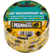Everbuild 2clear10-ebd - 50mm X 10m Nastro Impermeabile - Chiaro
