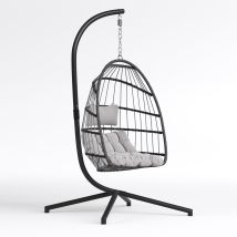Sedia Ovetto A Dondolo 1 Posto In Acciaio 95x95xh195 Cm