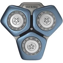 Testine Di Rasatura Sh71/50 Per Rasoi Philips Serie S5000, S7000, Sh60/70 E Sh71/50 (blu)