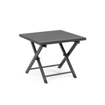 Tavolino Plegable Gris 44x43x36
