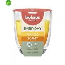 Candela Vetro Everyday Bolsius Mango Sorbet