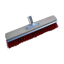 Escoba de barrandero 28 mm – Soporte metálico – Diámetro del tallo: 28 mm – Ideal para uso en exteriores