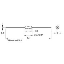Drosselspule 2,2 μH 1,0 A – Axial – Hochwertige Induktivität für Elektronik – FASTRON