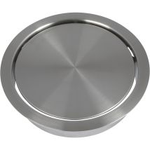 Lamp Einwurfklappe Gedämpft Rund 170 Mm Edelstahl