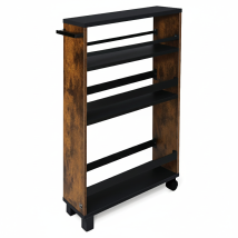 Nischenregal 15cm Breit Hylla, 79x50cm, Schwarz