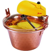Polentatopf Kupfer 28 cm für 12 Personen 10 W 230 V Küchenzubehör