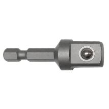 Asw - Adaptador - Conversor Hex. 1/4" A Cuadrado 1/4" X 50 Mm. Largo