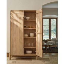 Kubo - Armoire En Bois De Manguier Massif