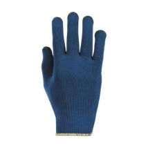 Guantes de protección PolyTRIX BN FKV – Talla 10 – Poliamida – Amarillo y azul