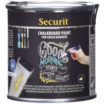 Securit – 250 ml Acqua Acrilico Pittura Lavagna Per Vetro/metallo/ceramica/plastica/legno