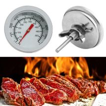 Termometro Per Barbecue, Termometro Per Forno In Acciaio Inossidabile, Max 500°c/1000°f, Termometro Con Display Analogico Per Forno, Forno Per Pizza, 